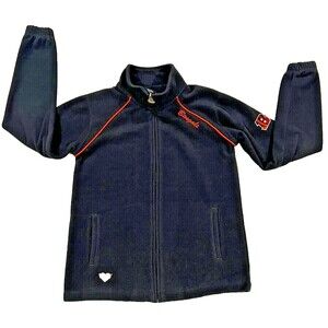 NFL Team Apparel Reebok Women’s Cincinnati Bengals Full Zip Fleece Jacket SZ M